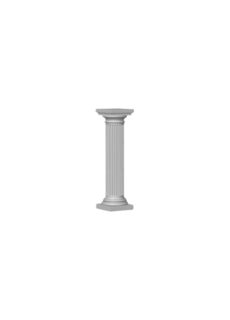 Greek Column #2 – 3D Printed Model Railroad Scenery